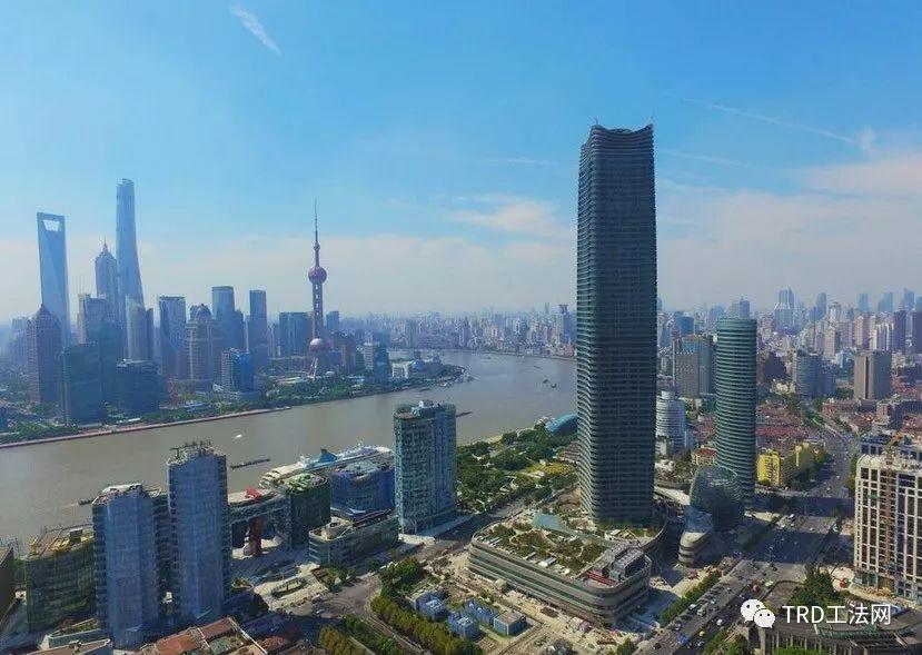 上海白玉兰广场TRD工法应用