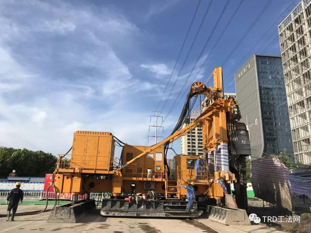 南京7号线雨润路站TRD工法应用