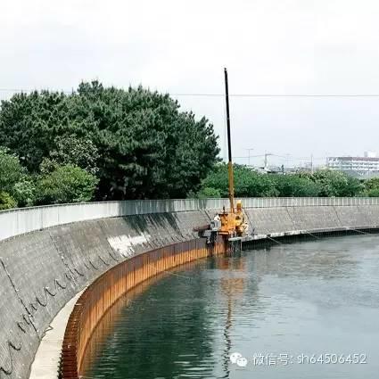 静压植桩机在河川港湾工程中的应用