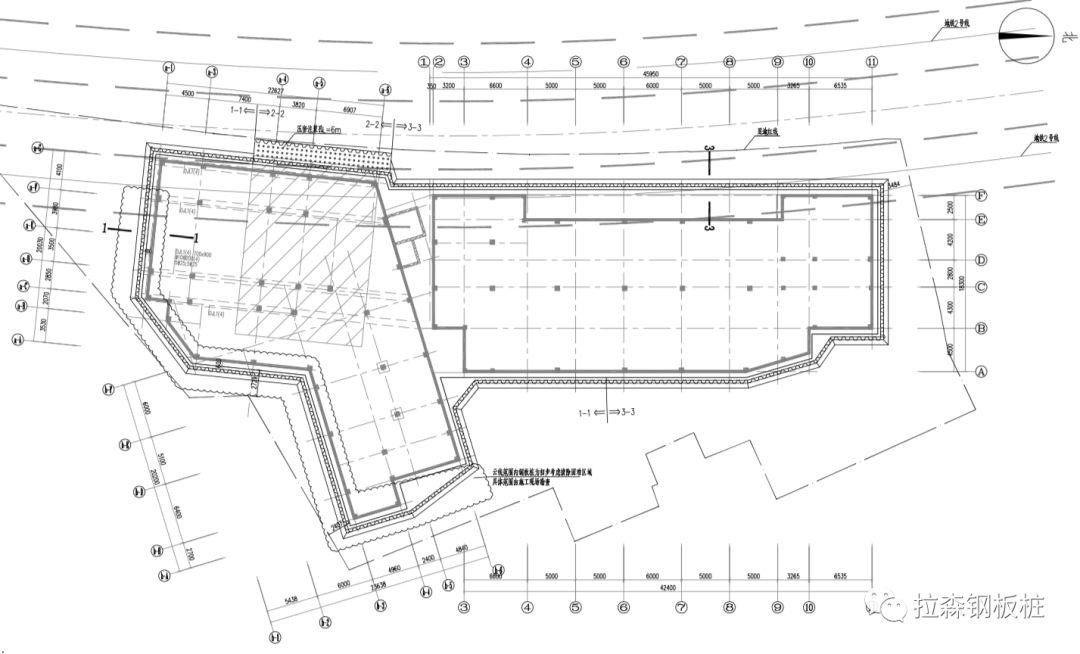 静压机在地铁上方施工钢板桩案例