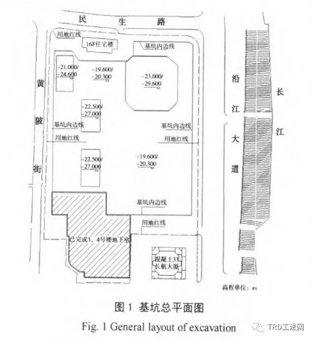  TRD工法在武汉地区深基坑工程中的应用