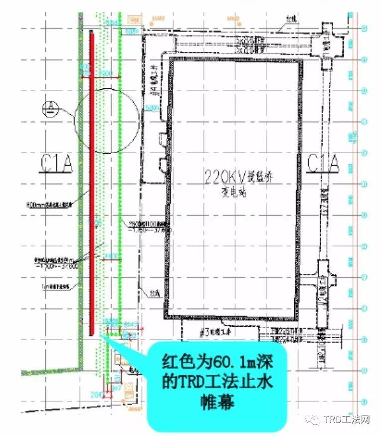 上海白玉兰广场TRD工法应用