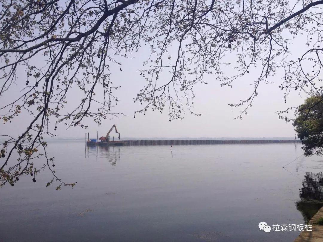 钢板桩助力太湖隧道建设