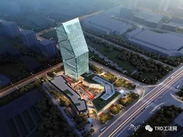 奉贤中企联合大厦TRD工法应用