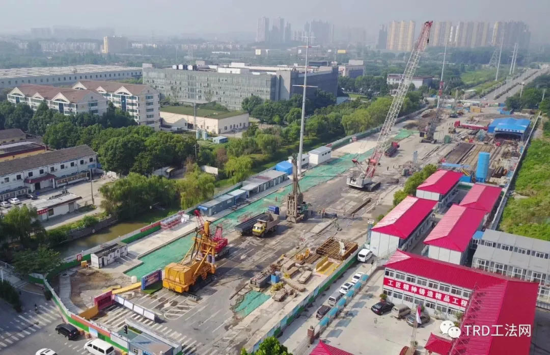 南京7号线雨润路站TRD工法应用
