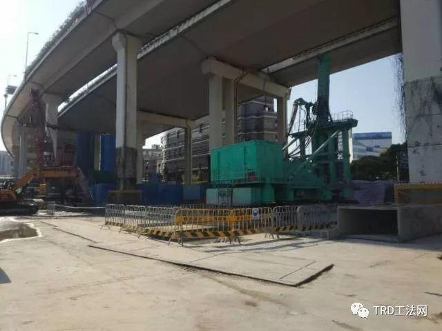 上海轨交14号线黄陂南路站TRD施工