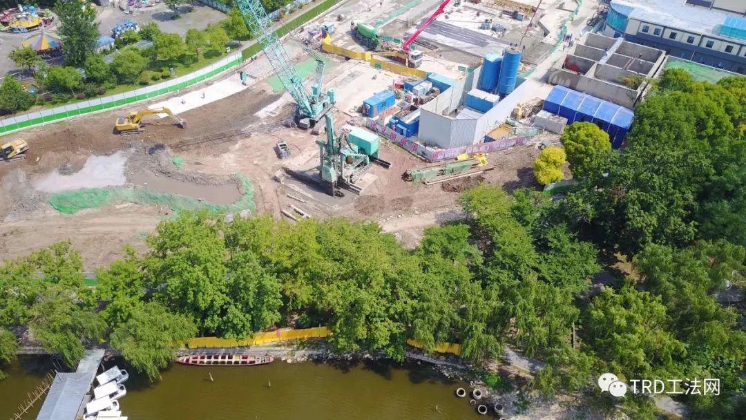 南京地铁7号线莫愁湖站TRD工法应用