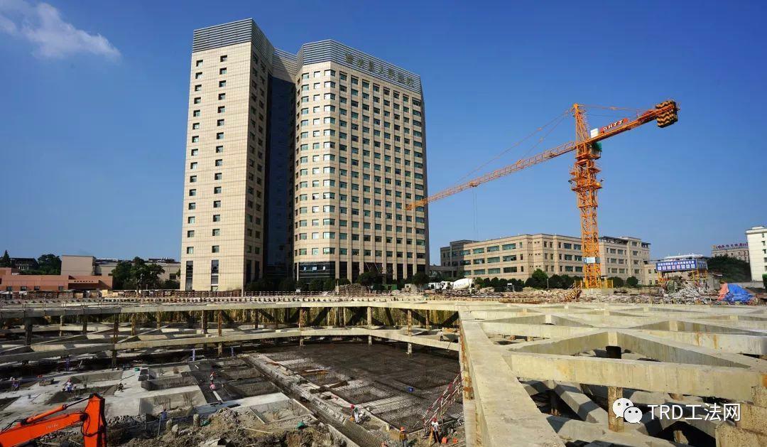 德清县人民医院新建住院楼TRD止水帷幕工程