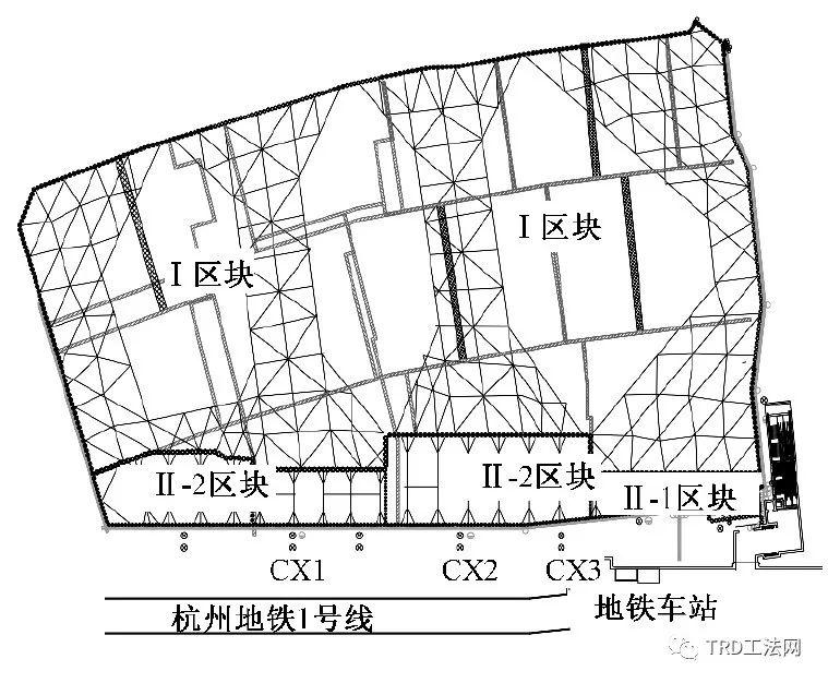 TRD工法在临近地铁深基坑工程中的应用