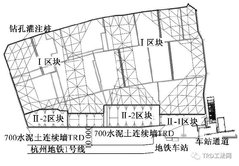 TRD工法在临近地铁深基坑工程中的应用