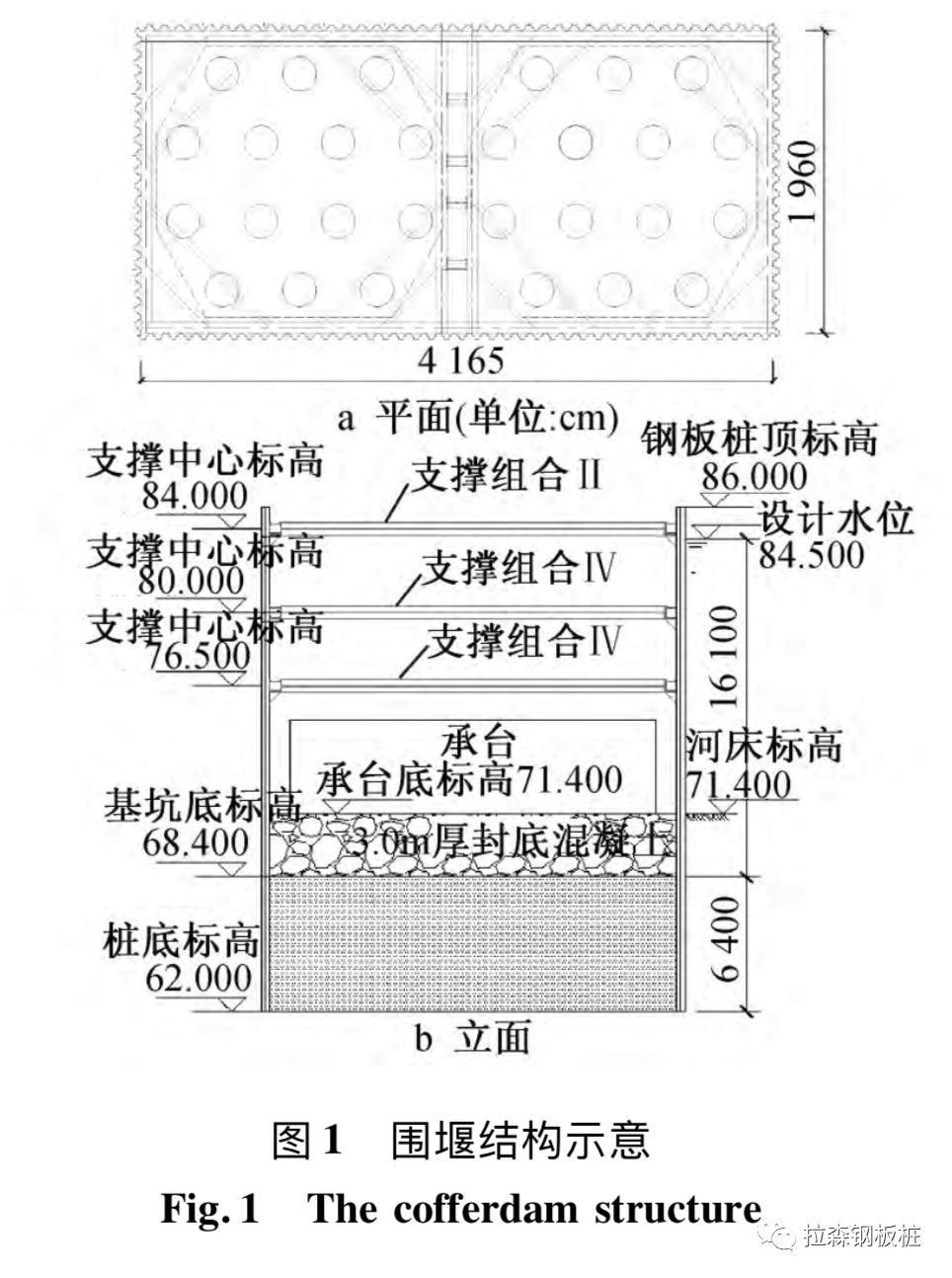 深水钢板桩围堰水下加撑技术研究