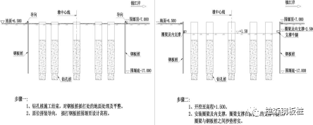 五峰山长江大桥4#墩钢板桩围堰