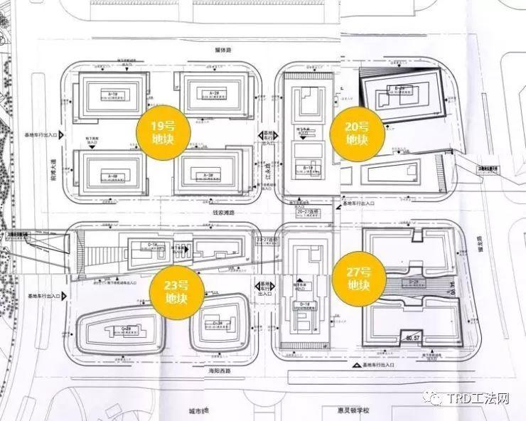 上海前滩四方城项目TRD工法应用