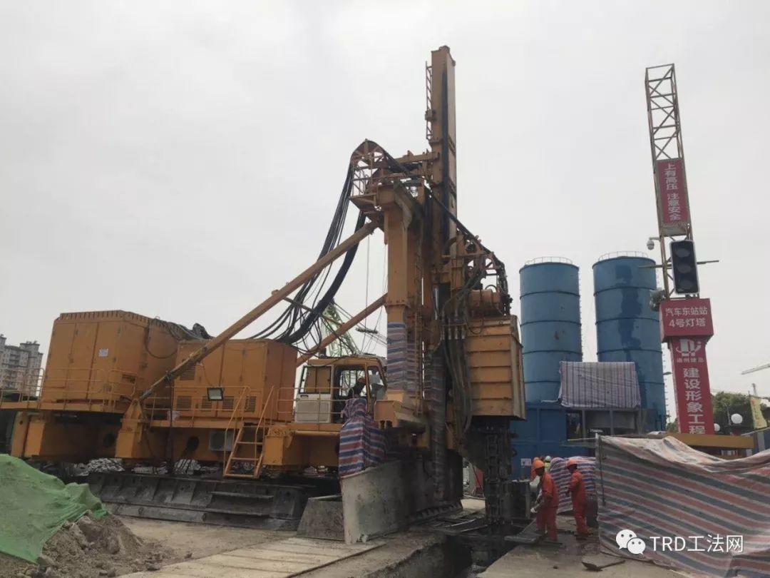南通轨道交通2号线汽车东站站TRD工法应用