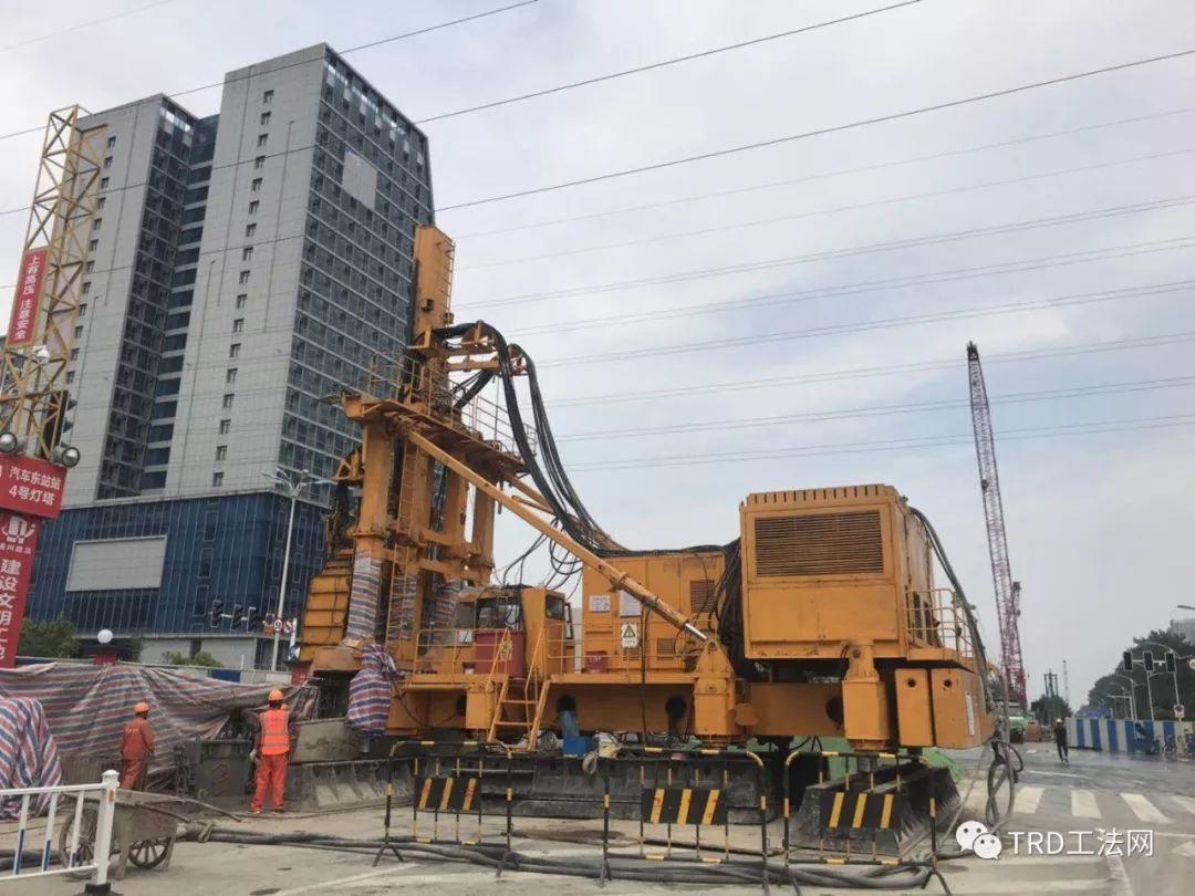 南通轨道交通2号线汽车东站站TRD工法应用