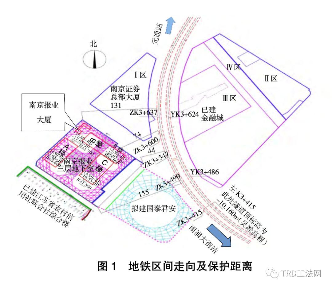 临近地铁深基坑工程超深TRD工法实践与研究