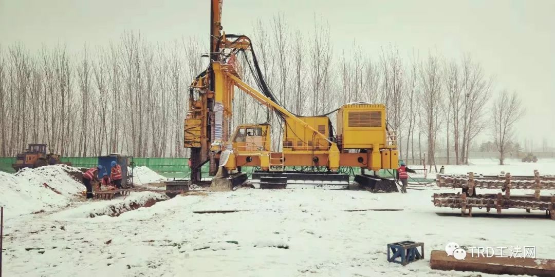 北京“城市绿心”三大建筑TRD工法应用