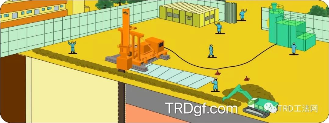 国内电缆隧道工程首次应用TRD工法