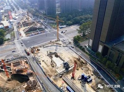 软弱富水地层TRD连续墙施工技术及要点