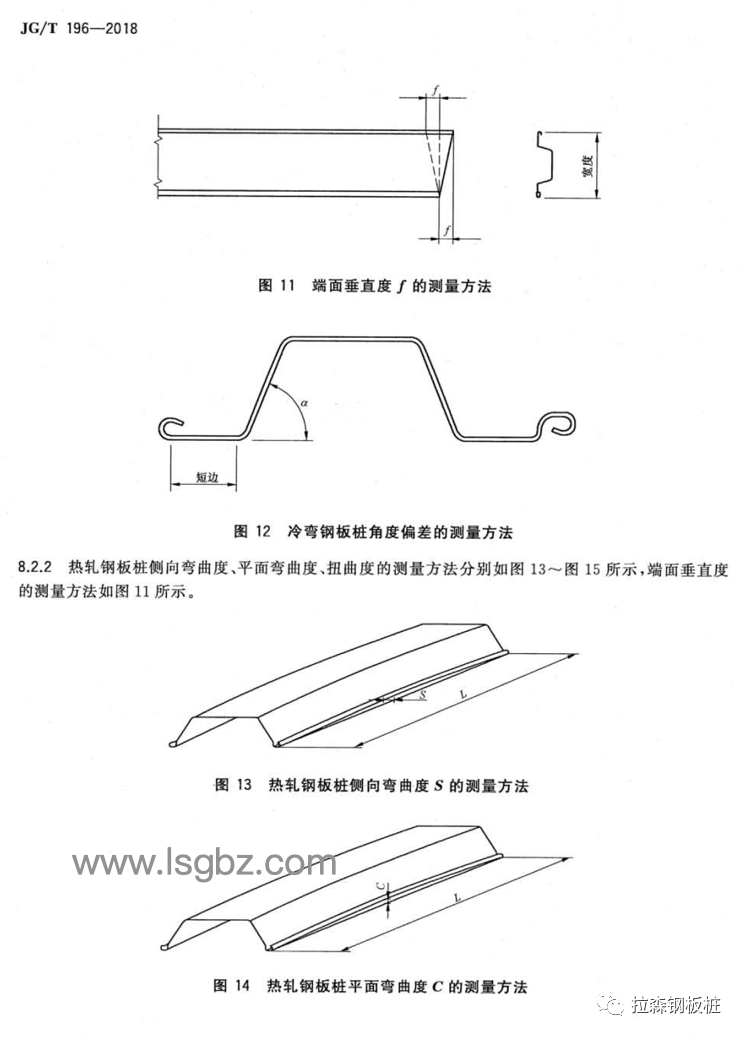 《钢板桩》JG/T196-2018