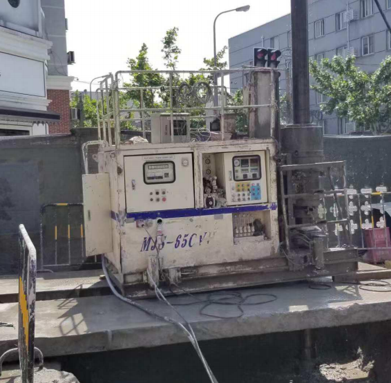 盾构洞门MJS加固