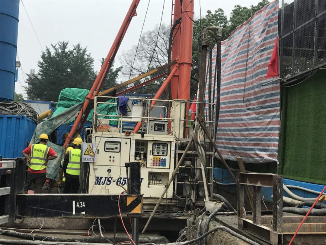 MJS工法桩在地下室和地铁连通口的运用 MJS工法桩在地下室和地铁连通口的运用