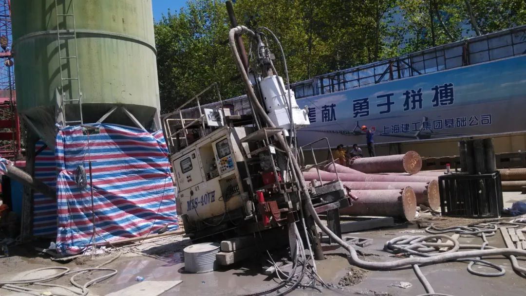 MJS工法在淮海中路地铁站的倾斜施工研究实验 MJS工法在淮海中路地铁站的倾斜施工研究实验