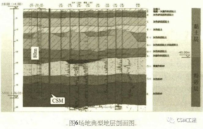 CSM技术在邻近地铁施工项目中的应用