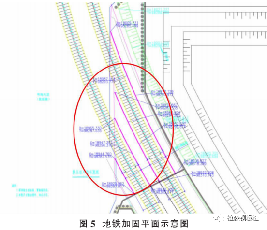 临近地铁既有线隧道软弱地层加固方案及桩基施工方法研究