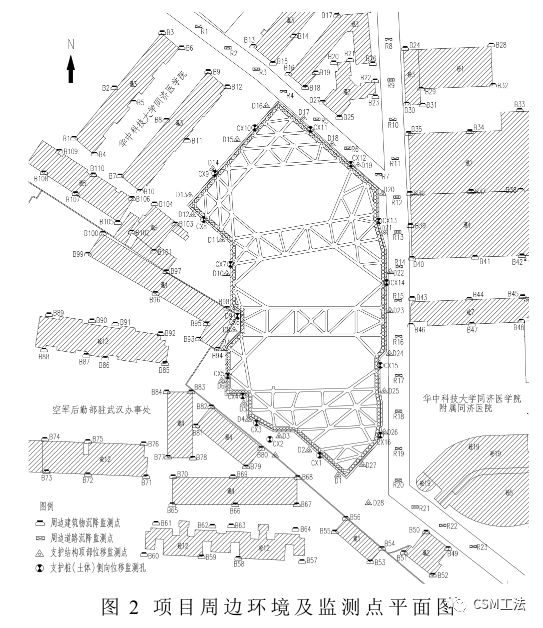 CSM墙落底式帷幕在武汉某深基坑工程的设计与应用