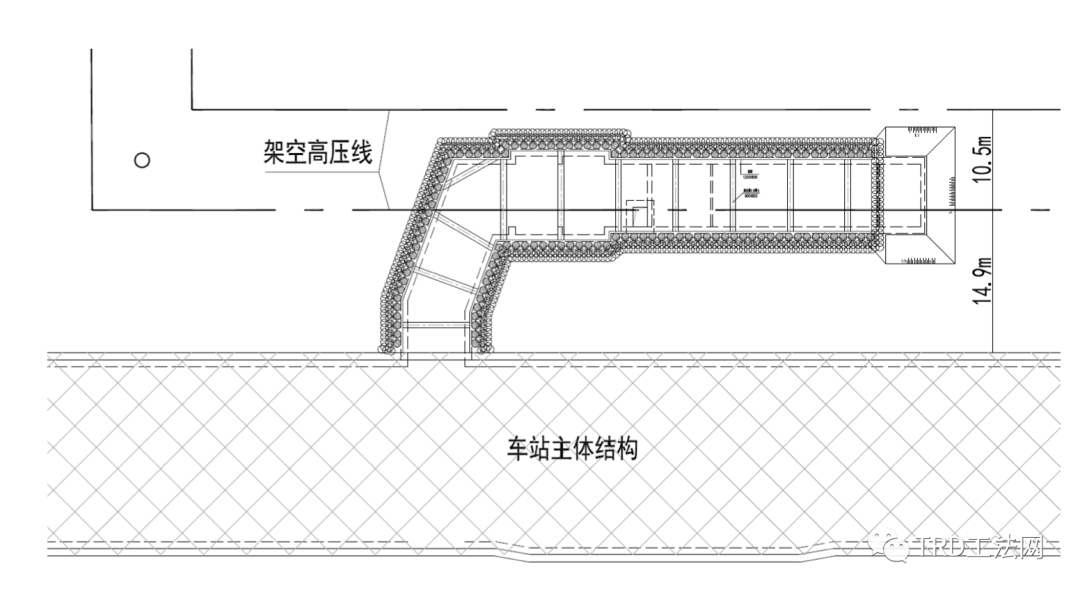 高压线下地铁附属基坑围护方案比选