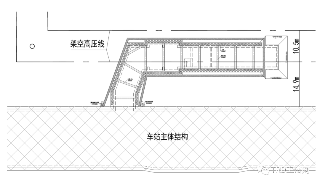 高压线下地铁附属基坑围护方案比选