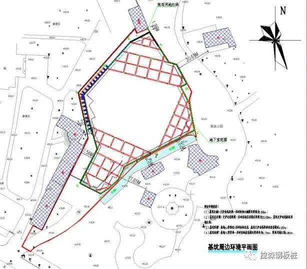 静压钢板桩在​武汉解放公园停车场改造工程应用