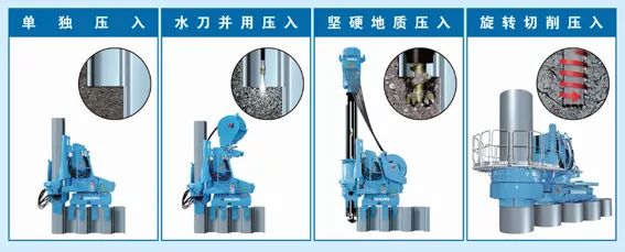 静压钢板桩在​武汉解放公园停车场改造工程应用