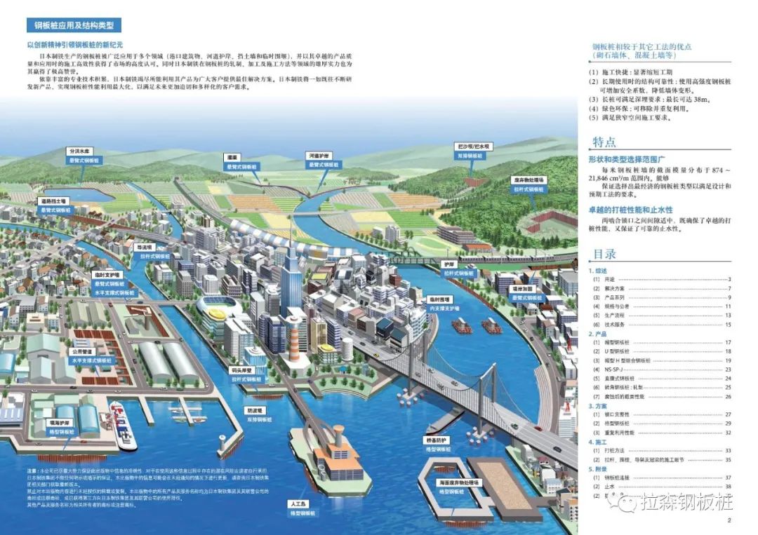 日本制铁钢板桩产品手册2020版