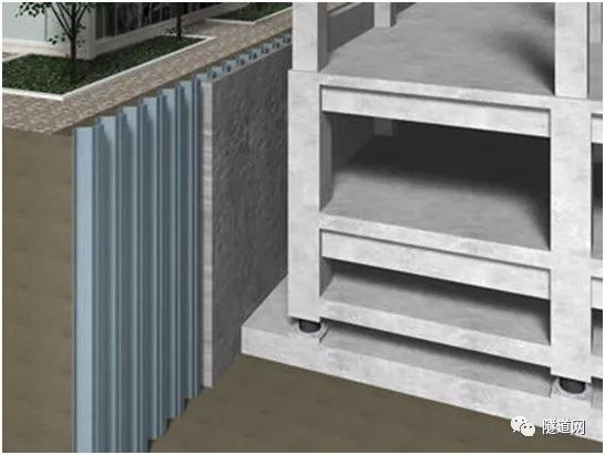 聚焦日本 | 适用于低净空厚度550cm的复合地下连续墙