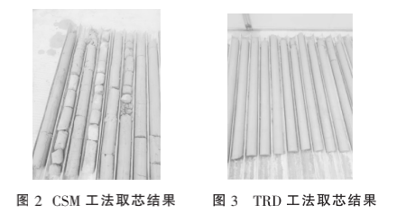 TRD工法和CSM工法在古城区复杂环境中应用分析