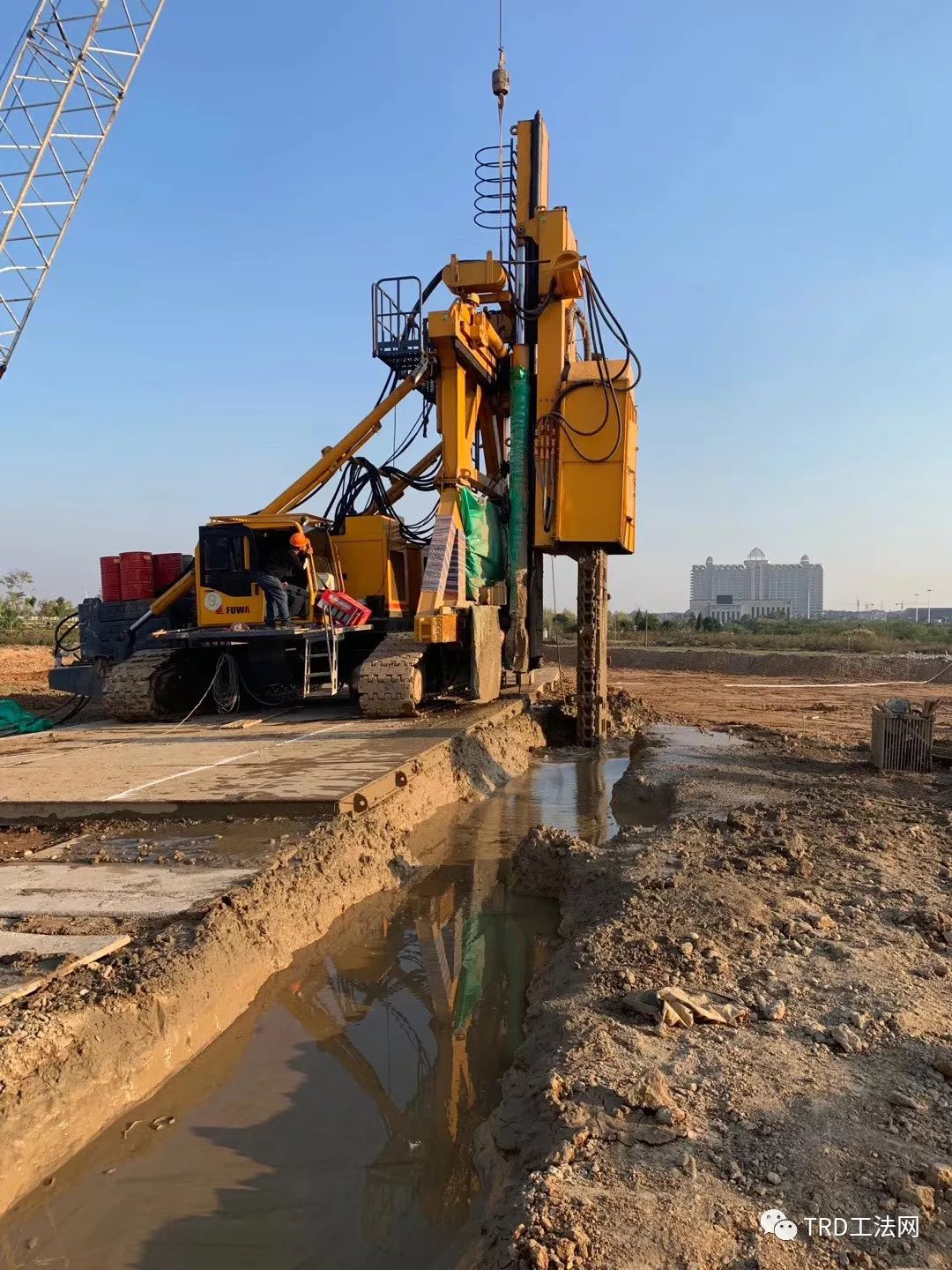 等厚度水泥土搅拌墙（TRD工法）在湖南地区实践浅析