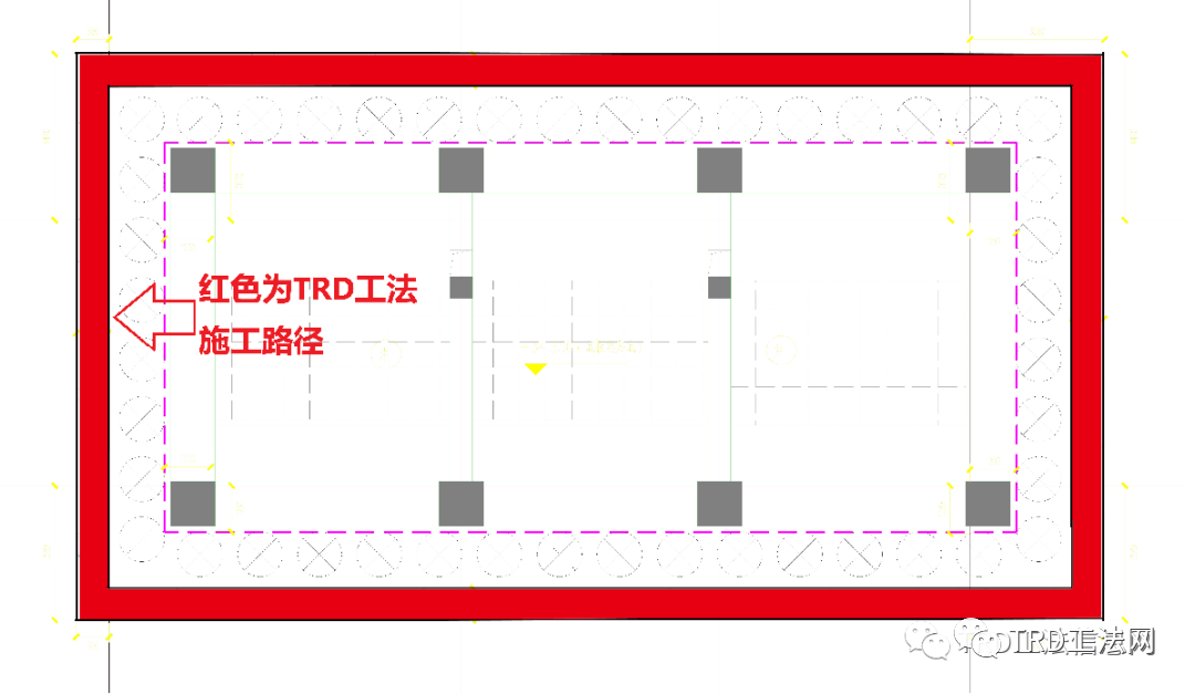 城市中心区超深埋地下车库（井筒式）深基坑施工技术