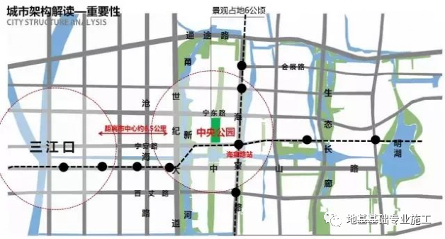 TRD工法在宁波东部新城中央公园项目的应用