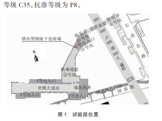 浅析锁扣型钢地下连续墙工法的应用