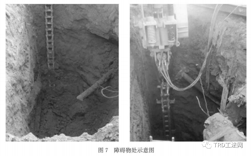 深基坑TRD转折点连续施工工艺研究