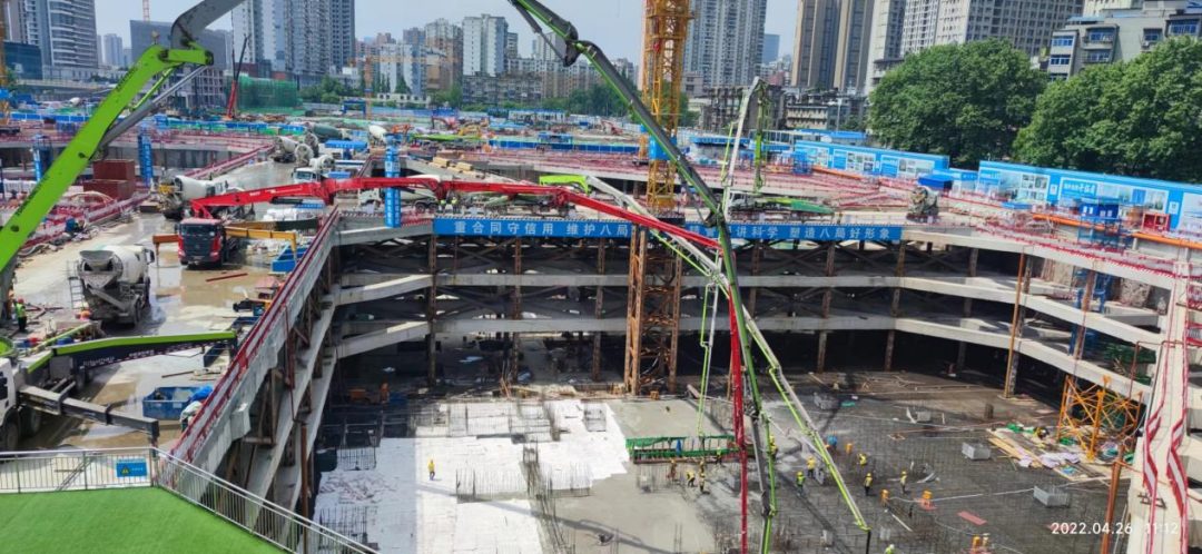 武汉临江临地铁深基坑施工关键技术-阿里巴巴华中总部项目
