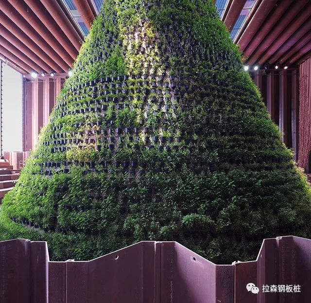那些用钢板桩建造的公共空间