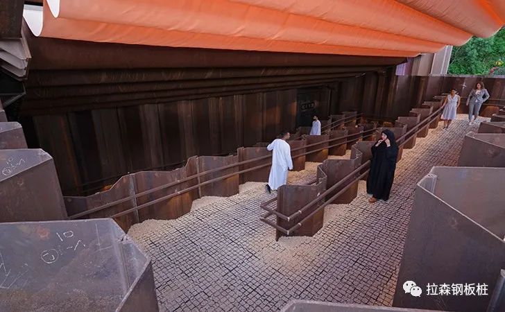 那些用钢板桩建造的公共空间