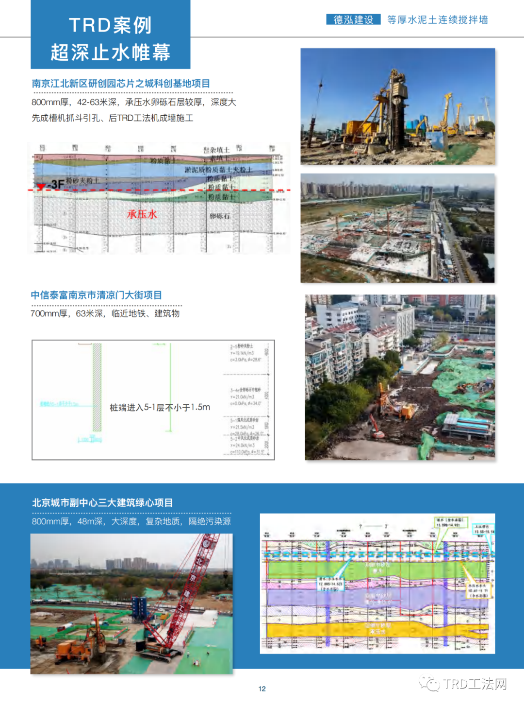 TRD工法-等厚水泥土连续搅拌墙工艺介绍(2023版)