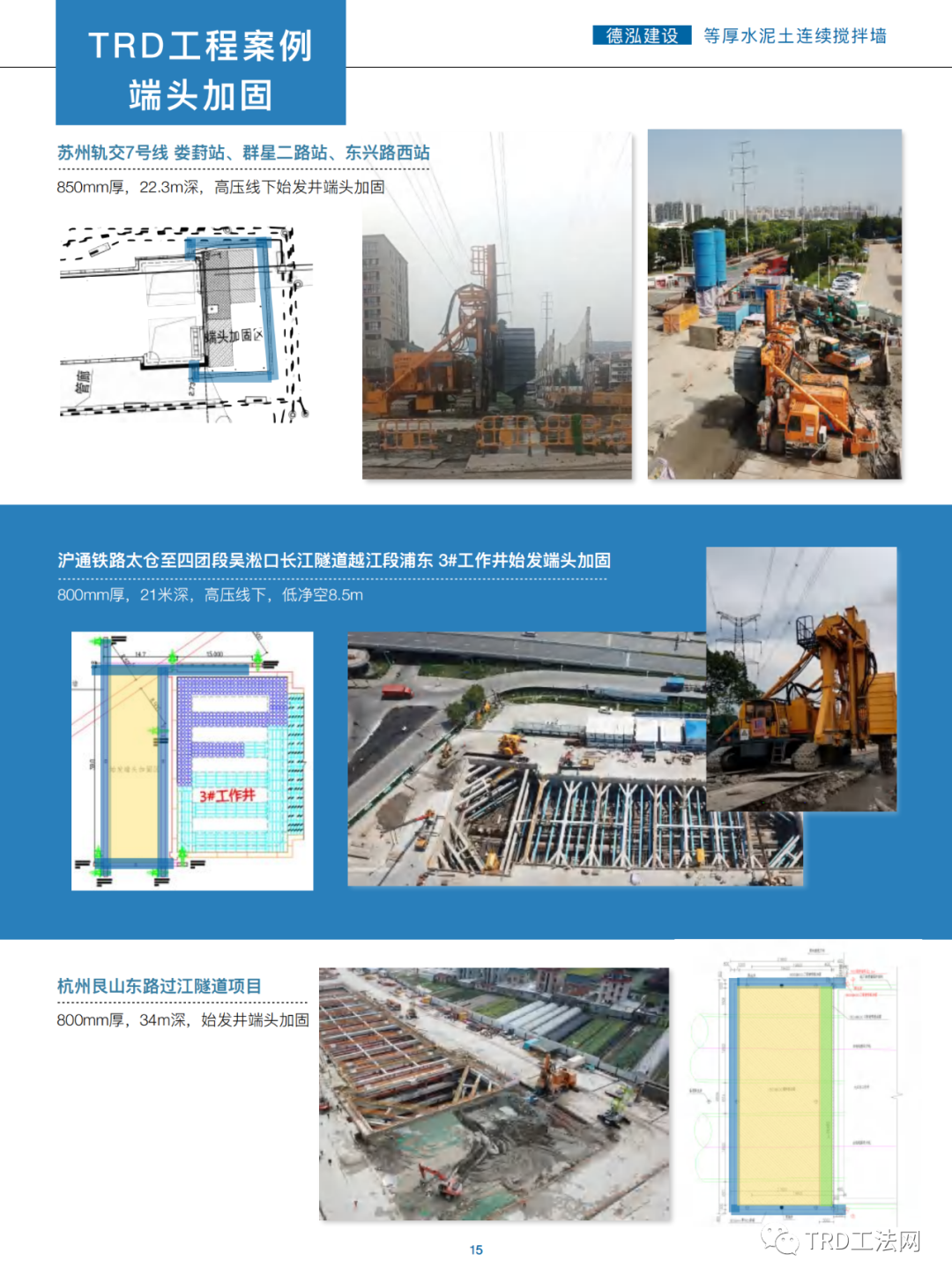 TRD工法-等厚水泥土连续搅拌墙工艺介绍(2023版)
