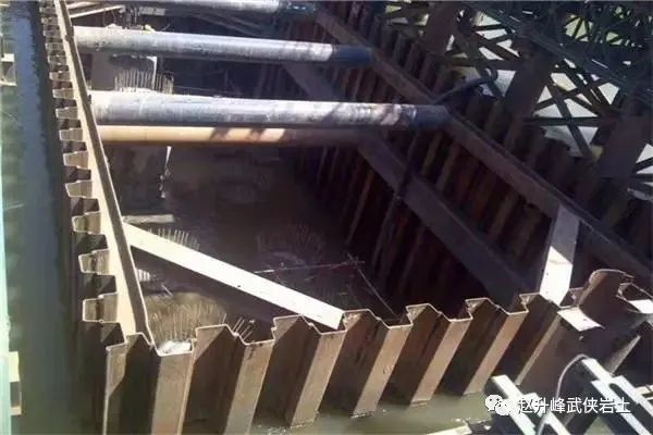 国内钢板桩应用现状及现场照片