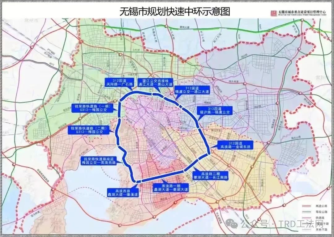 312国道新吴区（飞凤路 — 金城东路）段建成通车