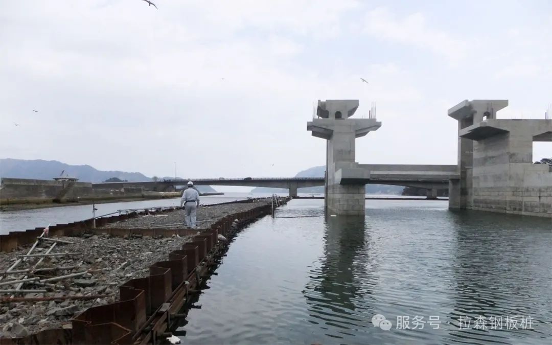 钢板桩加固河堤的技术